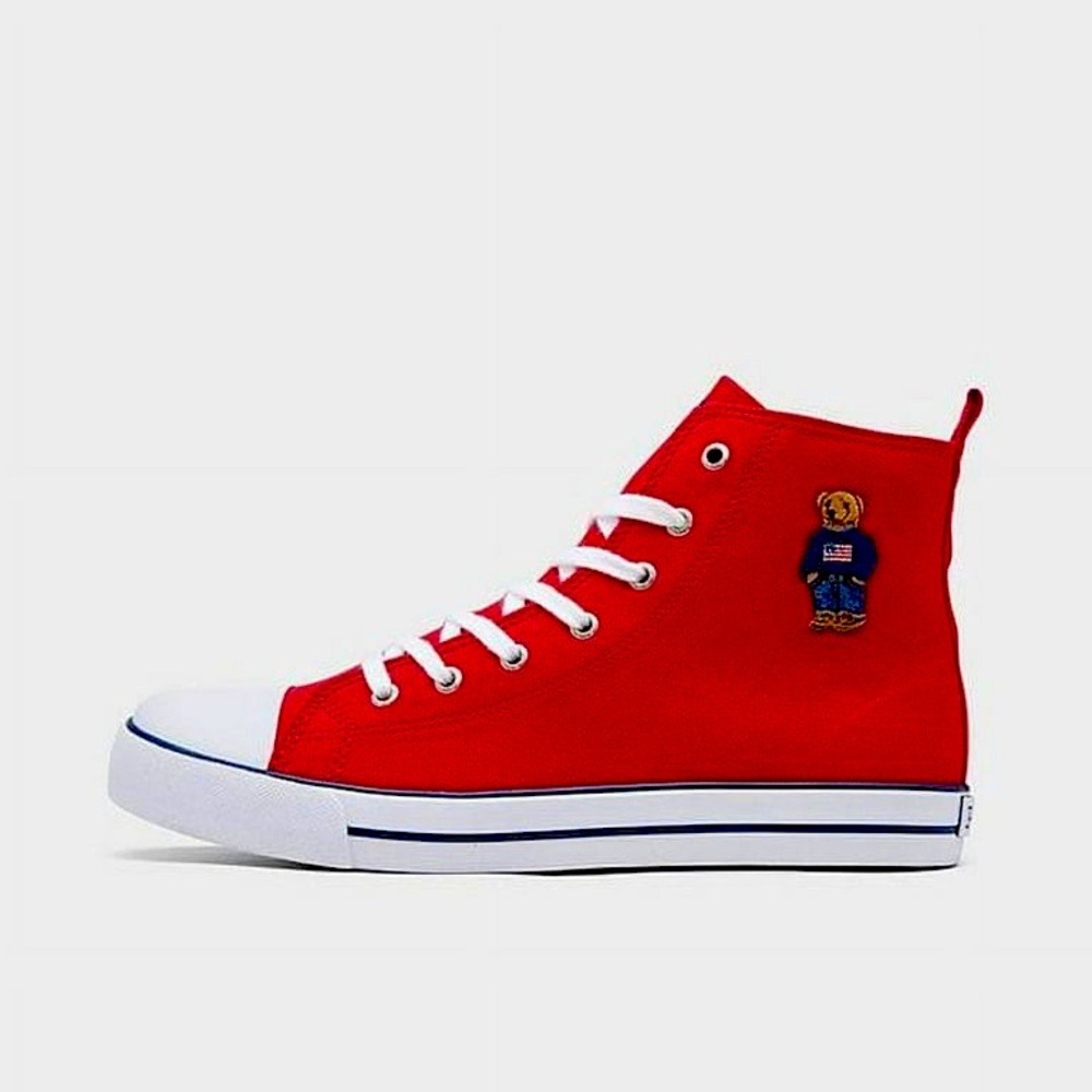 Polo Ralph Lauren Hamptyn Hi II Bear Sneakers |comes with the box